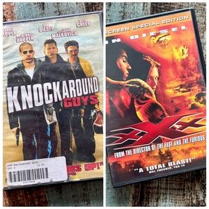 “Knockaround Guys” & “XXX” Movie Bundle on DVD